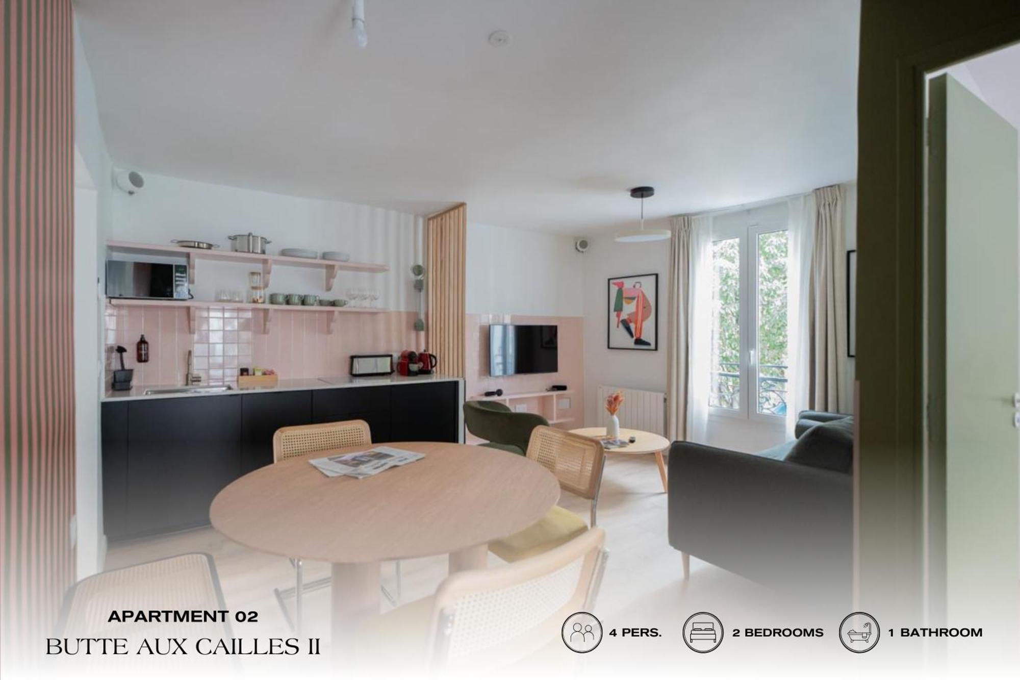 Beauquartier - Butte Aux Cailles II Appartement Parijs Buitenkant foto